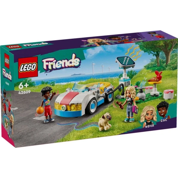 LEGO Friends Elektrikli Araba ve Şarj İstasyonu 42609 - 170 Parça