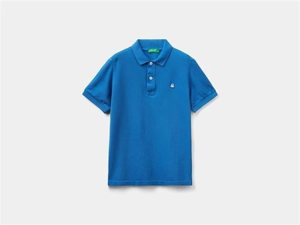 United Colors Of Benetton Çocuk Polo Yaka Tişört Lacivert 3089C300Q