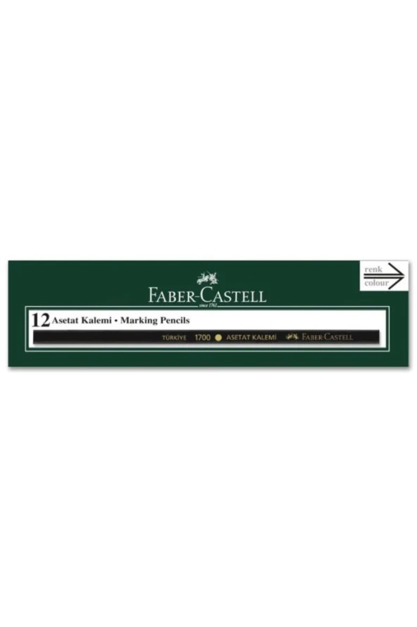 Faber Castell Asetat Kurşun Kalem 1700