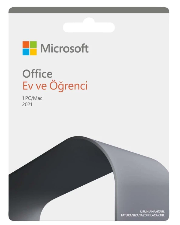 Microsoft Office Ev ve Öğrenci 2021 Türkçe
