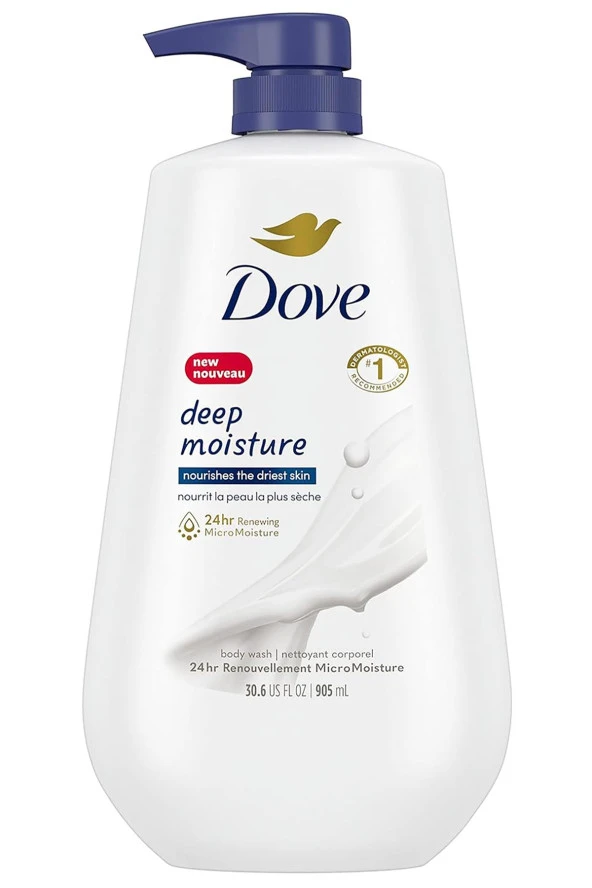 Dove Deep Moisture Vücut Şampuanı 905ML