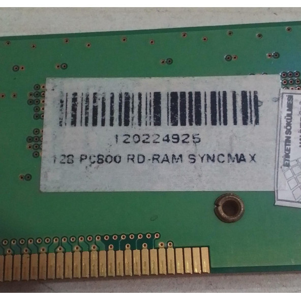128MB RDRAM PC800..  RD RAM.. - 3