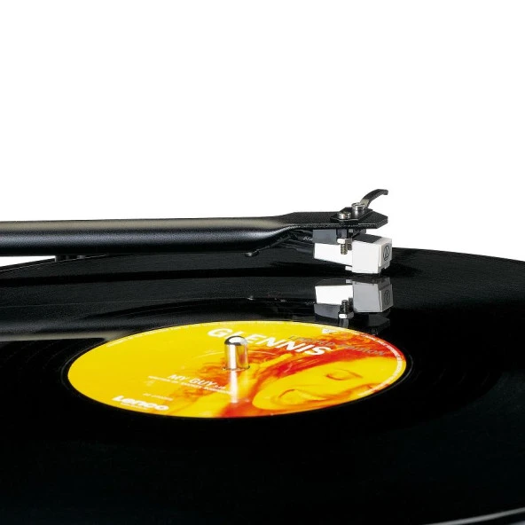 Lenco LBT-288 WA Pikap Plak Çalar Bluetoothlu Retro Koyu Kahve Ceviz Pikap Plak Çalar - 9