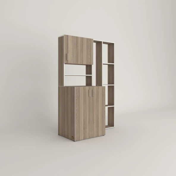 Kenzlife çamaşır makinesi dolabı kasparovsüpürge crd 180*126*55-20 banyo kapaklı arkalıksız - Resim 2