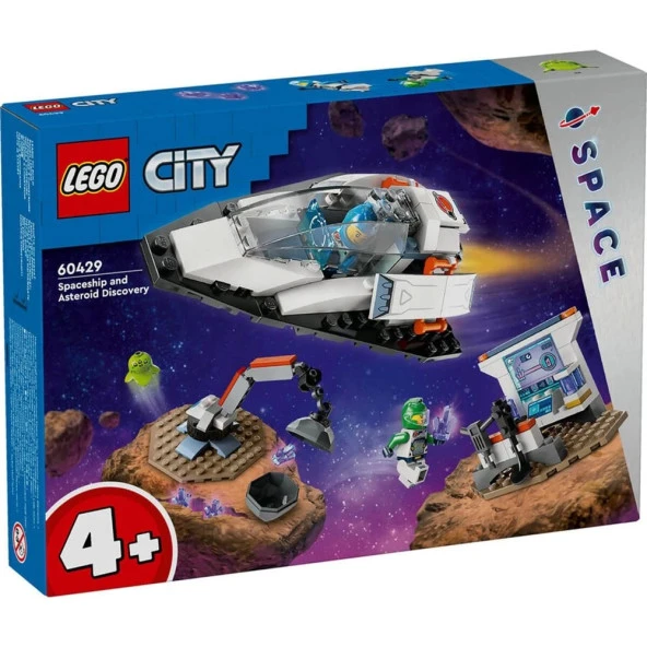 LEGO City Uzay Gemisi ve Asteroit Keşfi 60429 - 126 Parça