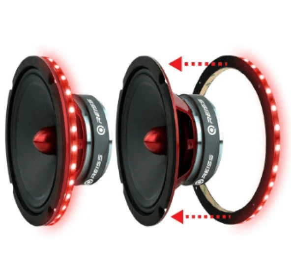 REİSS AUDİO RS-LEDRİNG6 16CM LED HALKA - 2