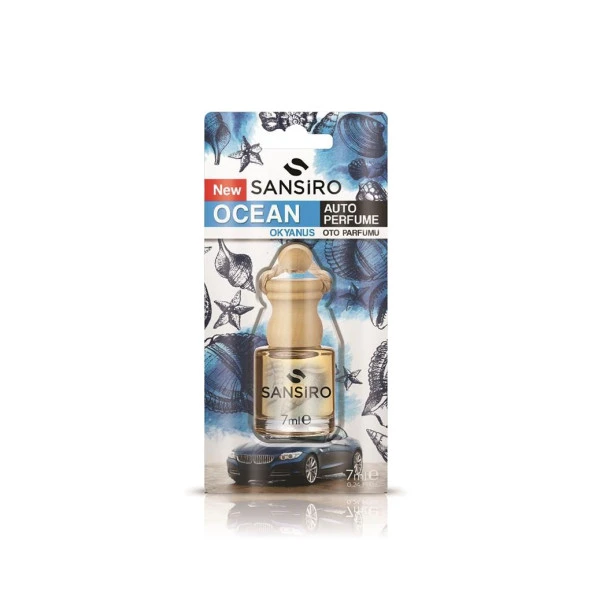 Sansiro Ocean ( Okyanus ) Oto Parfümü 7 Ml