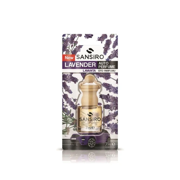 Sansiro Lavender ( Lavanta ) Oto Parfümü 7 Ml