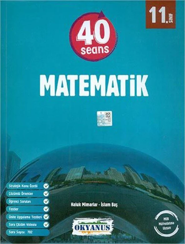 11. Sınıf 40 Seans Matematik Okyanus Yayınları