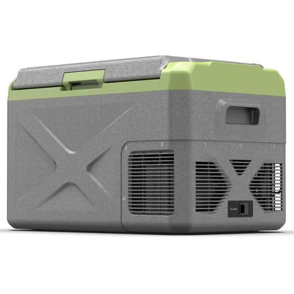 Icepeak Prag Kompresörlü Buzdolabı 30 Litre-Gri-Yeşil - 3