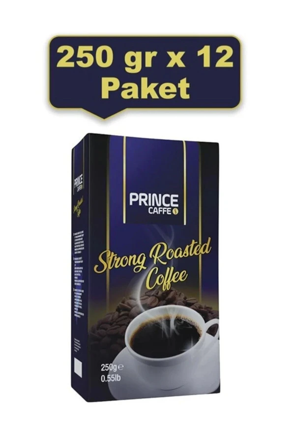 PRİNCE Filtre Kahve 250 Gr*12 Adet