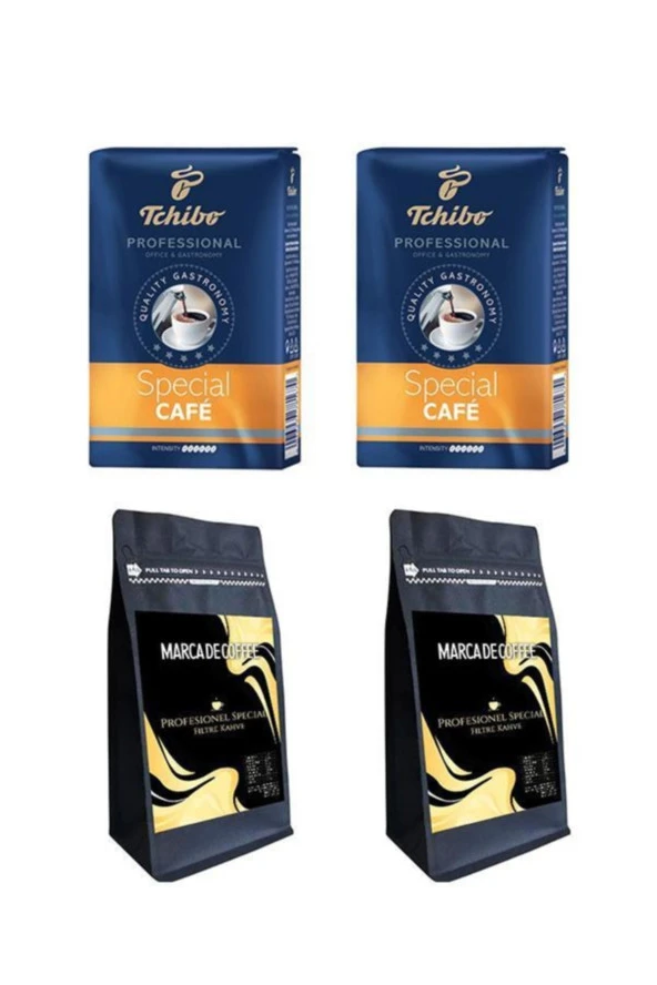 TCHİBO Profesionel Special Filtre Kahve 2 X 250 Gr + Mdc Profesionel Filtre Kahve 2 X 250 Gr