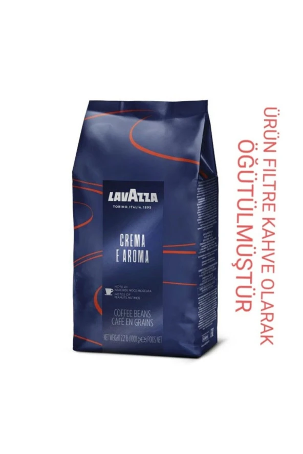 LAVAZZA Filtre Kahve 1 Kg ( Ürün Filtre Olarak Çekilmiştir)