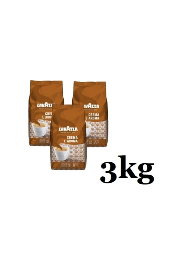 LAVAZZA Crema E Aroma Çekirdek Kahve 3 X 1 Kg