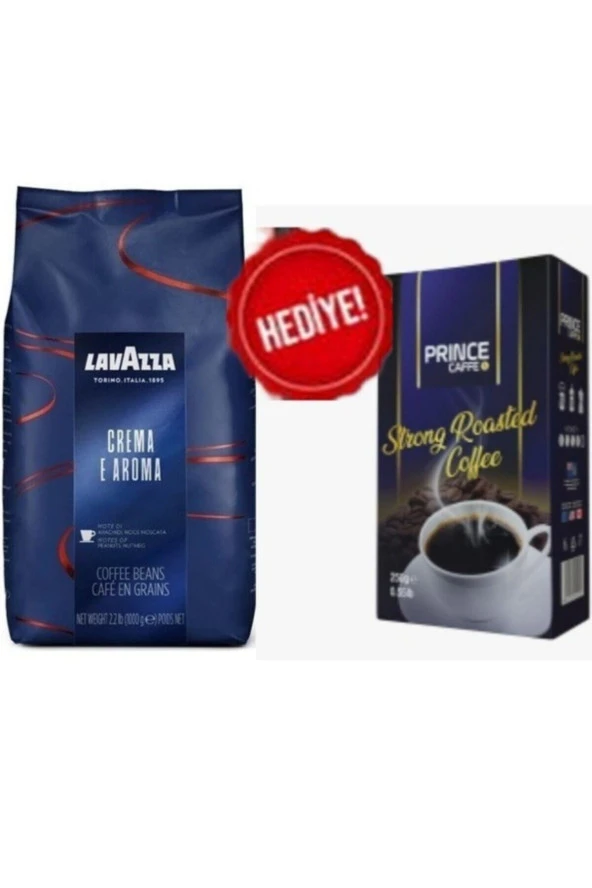 LAVAZZA Espresso Crema E Aroma 1 000 Gr Alana 250 Gr Grande Millenium Filtre Kahve Hediye