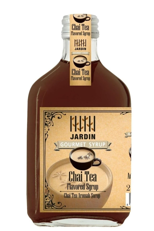JARDİN Chai Tea Aromalı Kokteyl Kahve Şurup 200 Ml