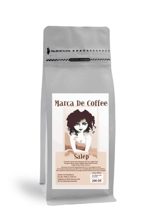 MARCA DE COFFEE Salep 200 Gr