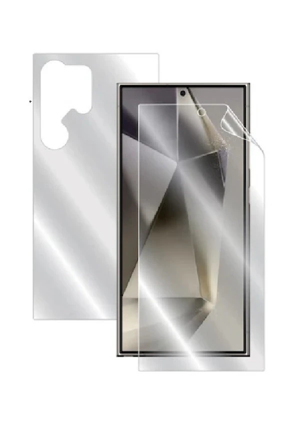 Rova Redmi Note 13 Pro 5G Uyumlu Ön+Arka Body Şeffaf Ultra Koruyucu Nano Jelatin