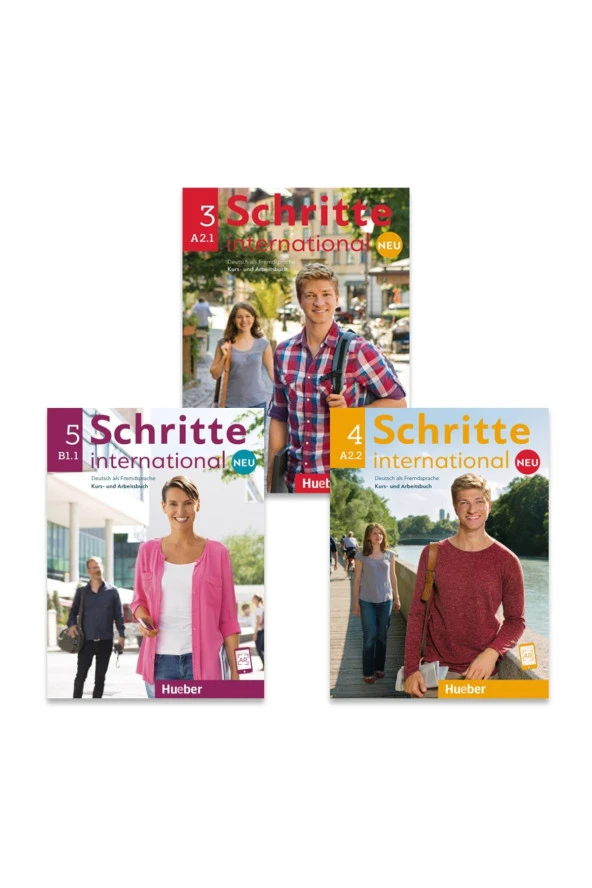 Schritte International Neu A2.1+schritte International Neu A2.2+schritte International Neu B1.1(+cd)