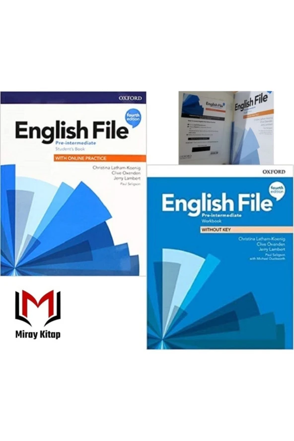 English File Pre-ıntermediate Student's Book With Online Practice + Workbook Without Key Kod Vardır