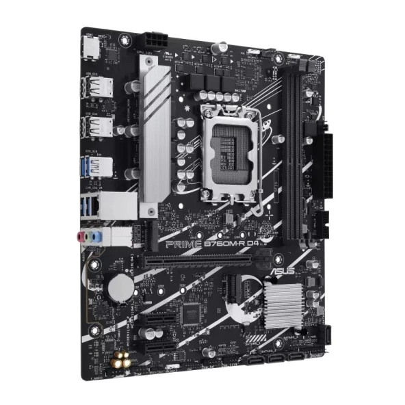 ASUS MB PRIME B760M-R D4 B760 LGA1700 DDR4 M.2 *2 HDMI