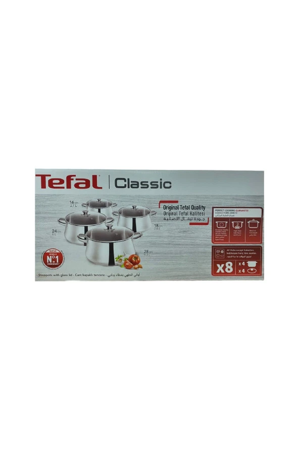Tefal Classic Çelik Tencere Takımı - 2