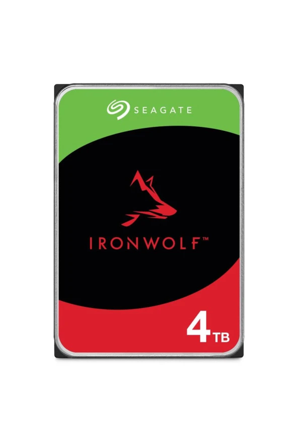 4TB SEAGATE 3.5 IRONWOLF SATA 5400RPM 256MB ST4000VN006