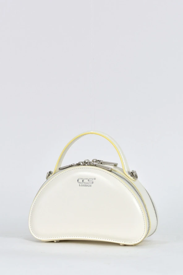 Elatae Kadın Omuz Askılı Günlük Çapraz El Çantası Beyaz 17564 - Resim 3