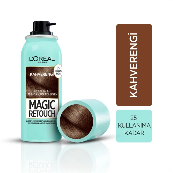 L'Oréal Paris Magic Retouch Beyaz Dipleri Kapatıcı Sprey - Kahverengi