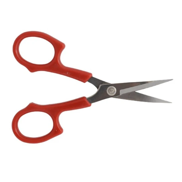Plastik Saplı Eğri Nakış Makası (5.12" - 130mm) / HS-1553