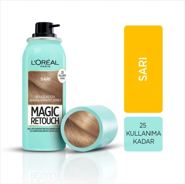 L'Oréal Paris Magic Retouch Beyaz Dipleri Kapatıcı Sprey - Sarı