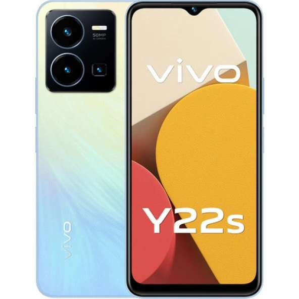 Vivo Y22S 128 GB 6 GB Ram Sarı (Vivo Türkiye Garantili)