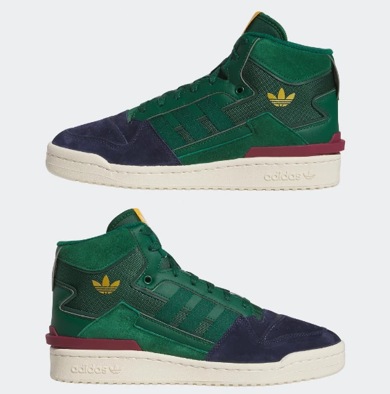 ADİDAS FORUM EXHIBIT MID 2 RENKLİ ERKEK SPOR AYAKKABI FZ6278 E-144 - Resim 4