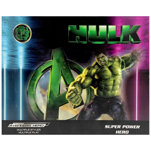 Prestij BVM Oyuncak Hulk Figür ve Maske Oyun Seti FAB.8525 - 5