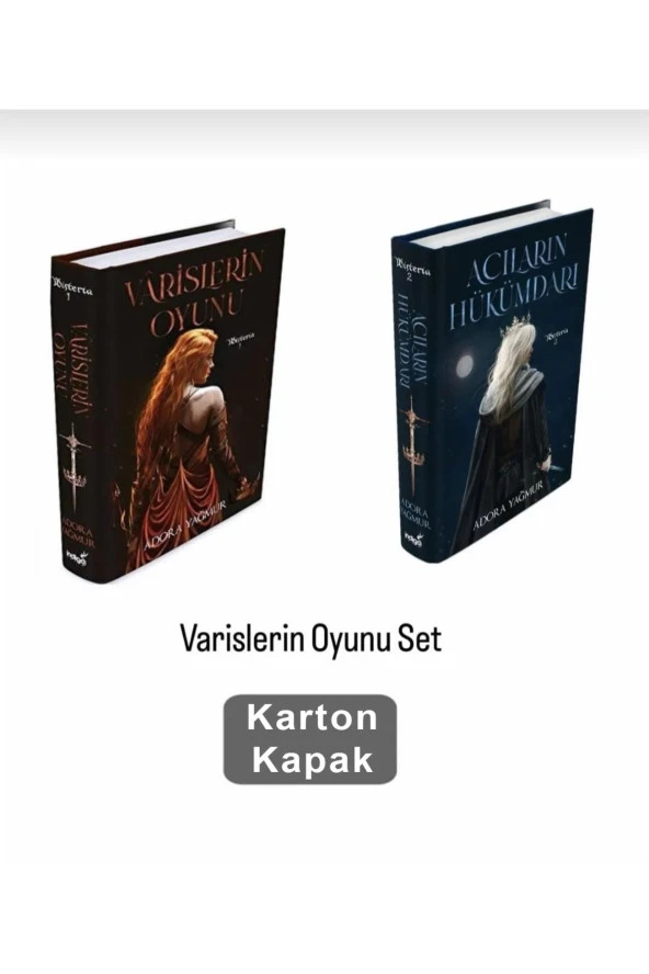 Varislerin Oyunu 1-2 Set ( Acıların Hükümdarı - KARTON KAPAK) Poster Ve Ayraç Hediyeli