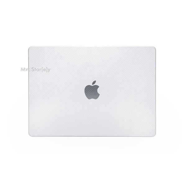 Macbook Pro 16inç Kılıf M1-M2-M3-M4, Karbon Fiber (Touchbarsız 16.2" Pro) A2485 A2780 A2991 A3403 A3186 ile Uyumlu - 7