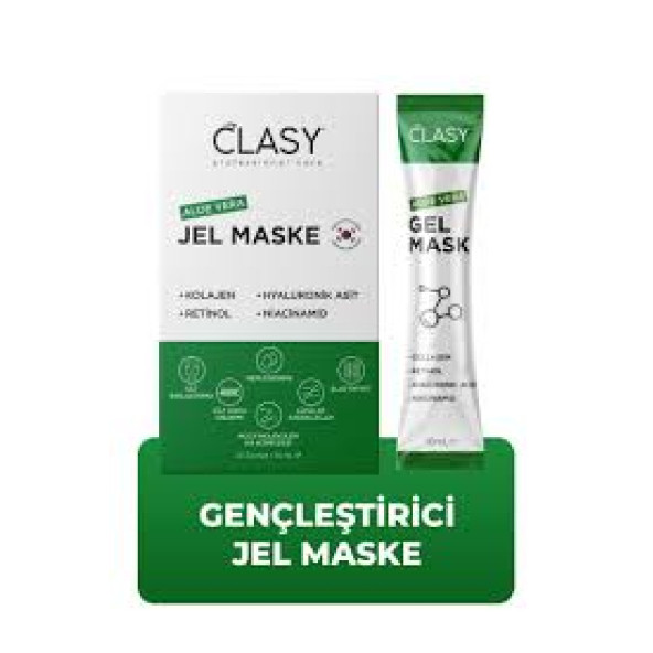 Clasy Care Aloevera Gel Mask - 3