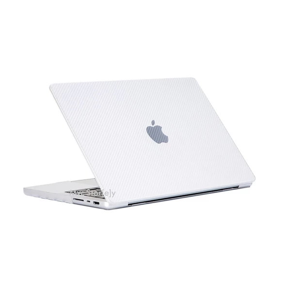 Macbook Air M1 Kılıf 13 inç Karbon Fiber (TouchID'li M1 Air) A2337 A2179 A1932 ile Uyumlu - 2