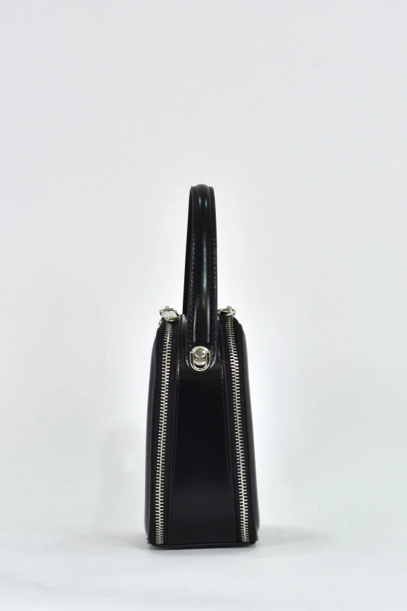 Elatae Kadın Omuz Askılı Günlük Çapraz El Çantası Siyah 17561 - Resim 4