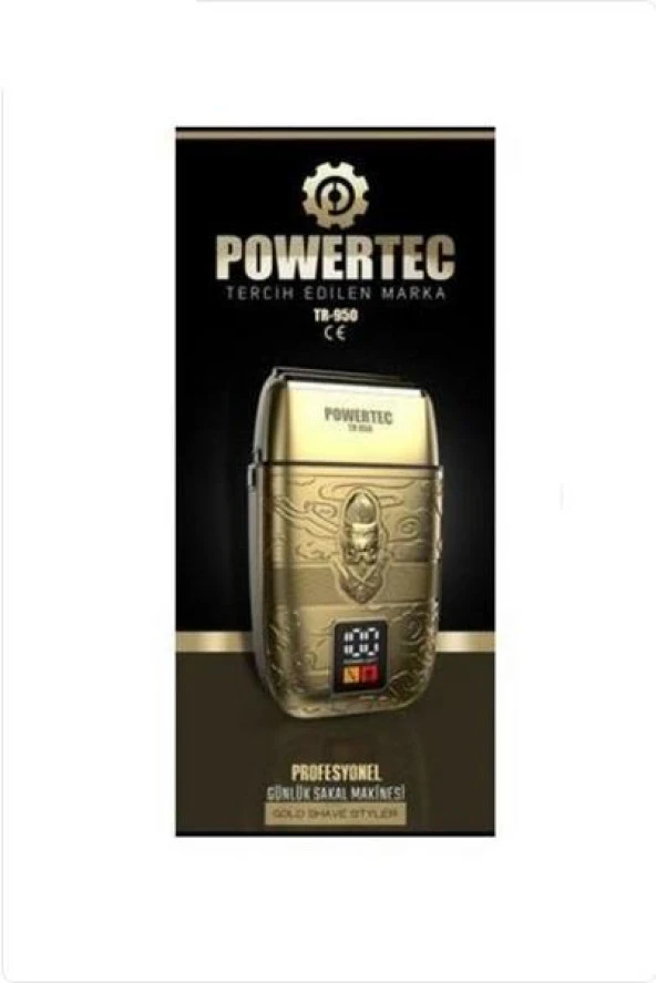 Powertec Tr-950 Profesyonel Günlük Sakal Makinesi