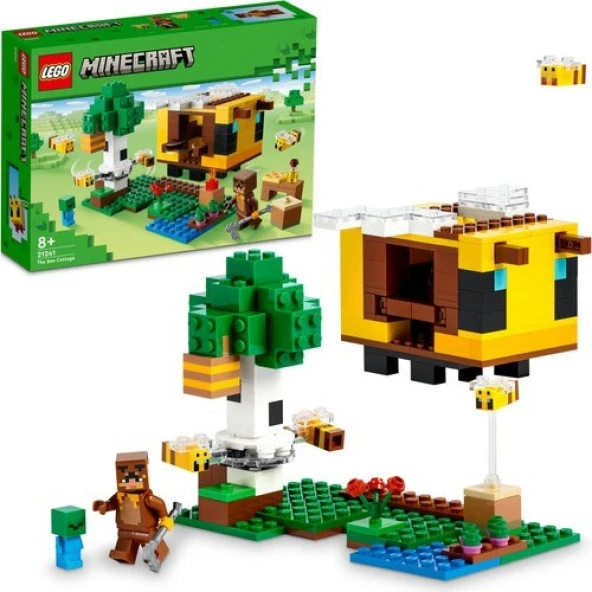 LEGO® Minecraft Arı Evi 21241 8+ Yaratıcı Oyuncak Yapım Seti  5161