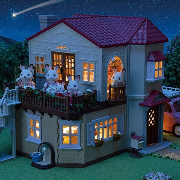 Adore Oyuncak Sylvanian Families Oyun Odalı Işıklı Şehir Evi 5708 - 4