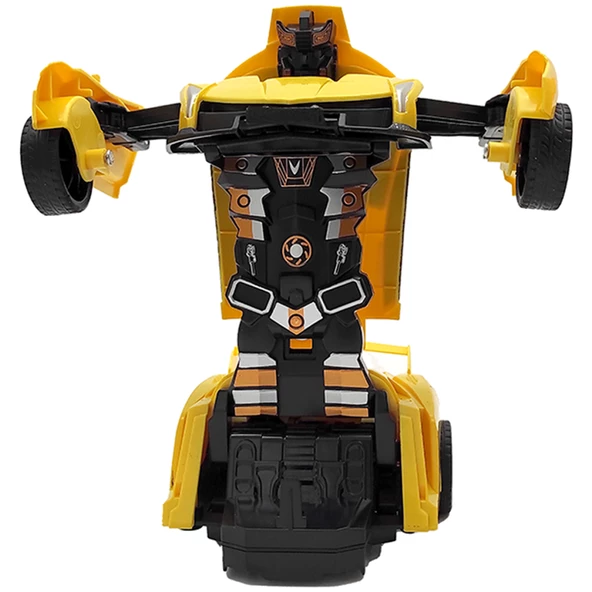 Birlik Oyuncak Robota Dönüşebilen Display de 8'li Sürtmeli Araba 8905B-8906B - 2