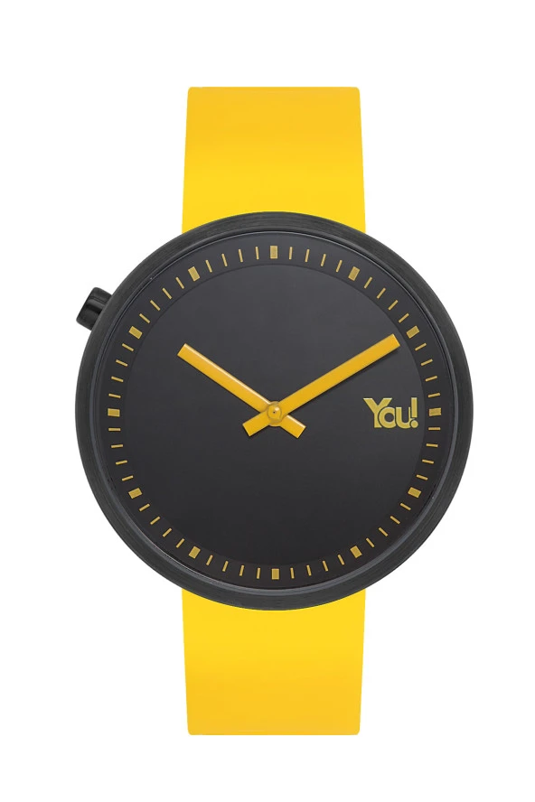 You Watch YW8006 Life Black Yellow Kol Saati