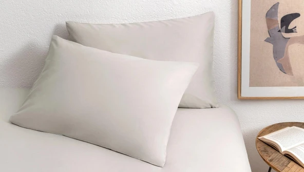 Clasy 2 Li Pamuklu Ranforce Yastık Kılıfı % 100 Pamuk 50 x 70