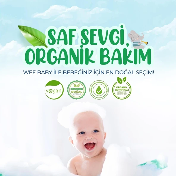 Wee Baby Organik Bebek Losyonu 200 ml - 2