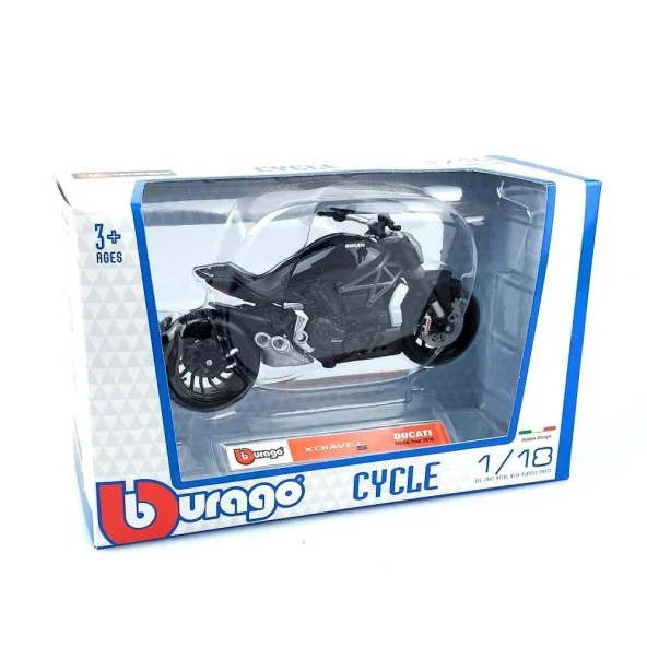 Sunman 1:18 Burago DUCATI XDiavel S - 3
