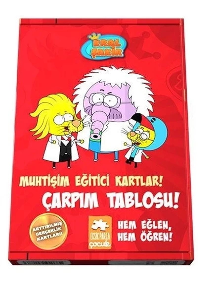 Muhtişim Eğitici Kartlar! - Çarpım Tablosu!