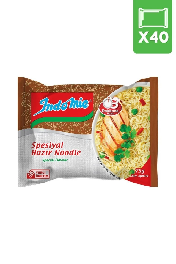 İndomie Indomie 40'lı Spesiyal Hazır Noodle Paket
