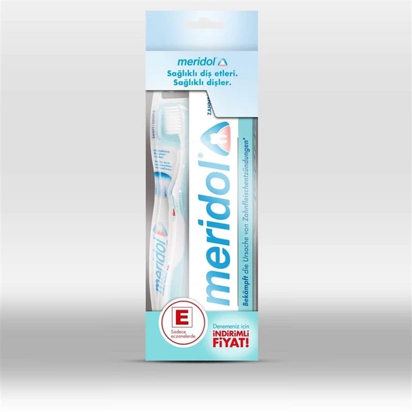 Meridol Diş Fırçası + Diş macunu 75 Ml